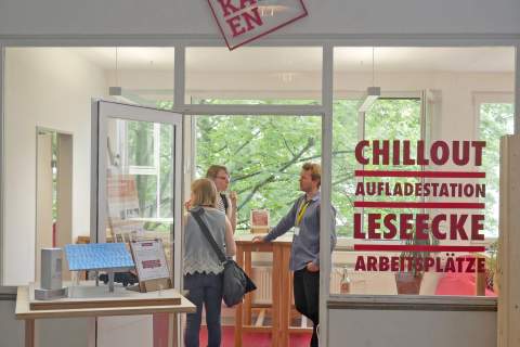 Image of the sandbox control center as an example of a room